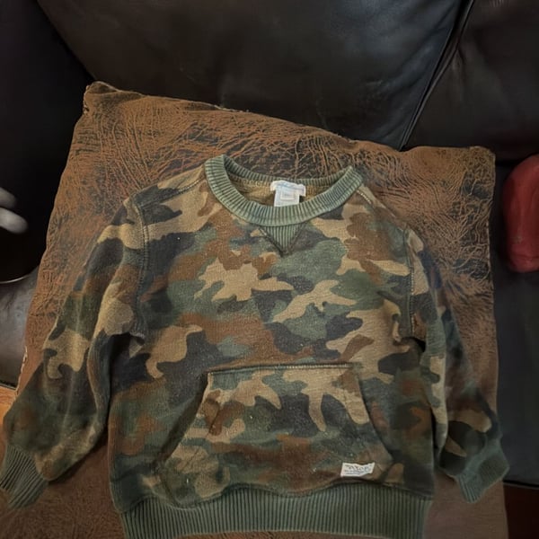 Ralph Lauren Camouflage Sweatshirt Size 24M