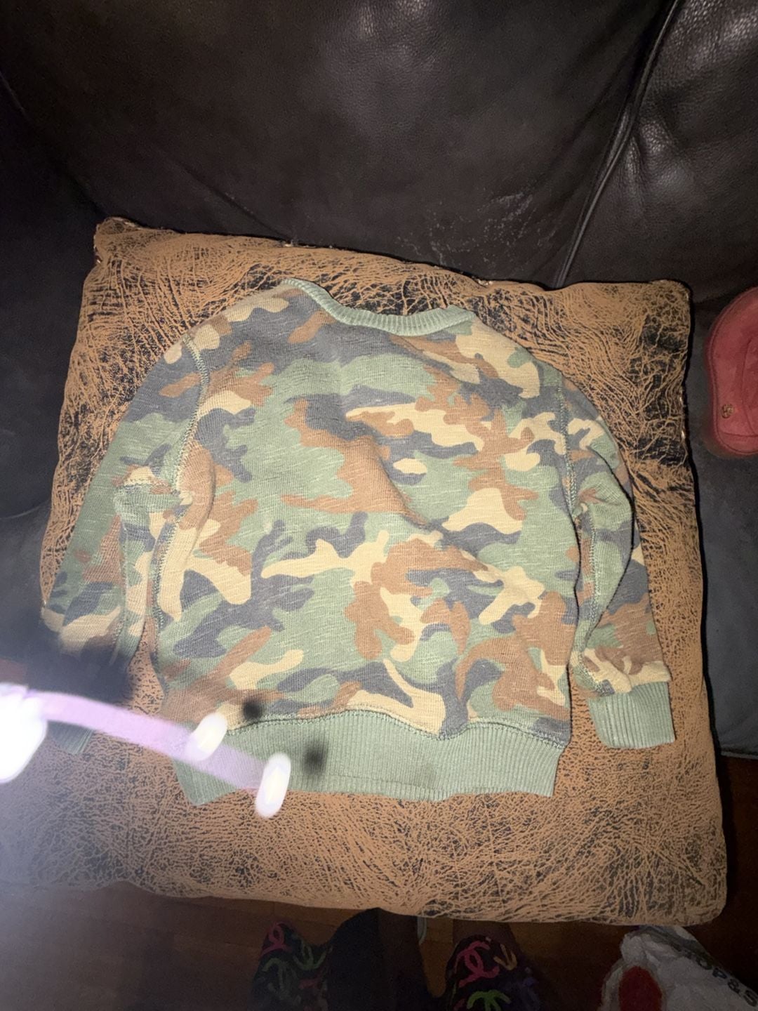 Ralph Lauren Camouflage Sweatshirt Size 24M 4