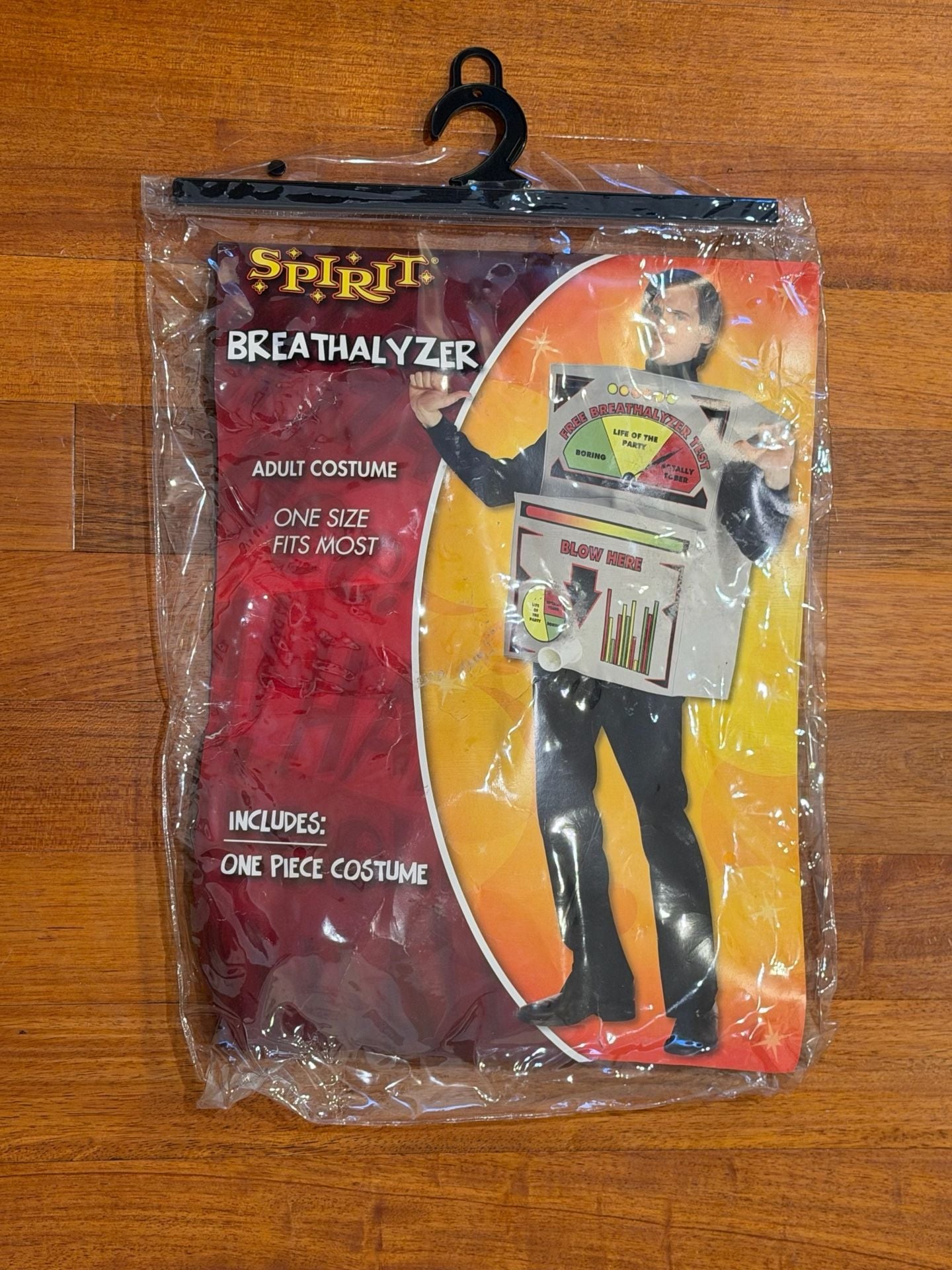 Spirit Breathalyzer Costume One Size Adult Party Halloween 1