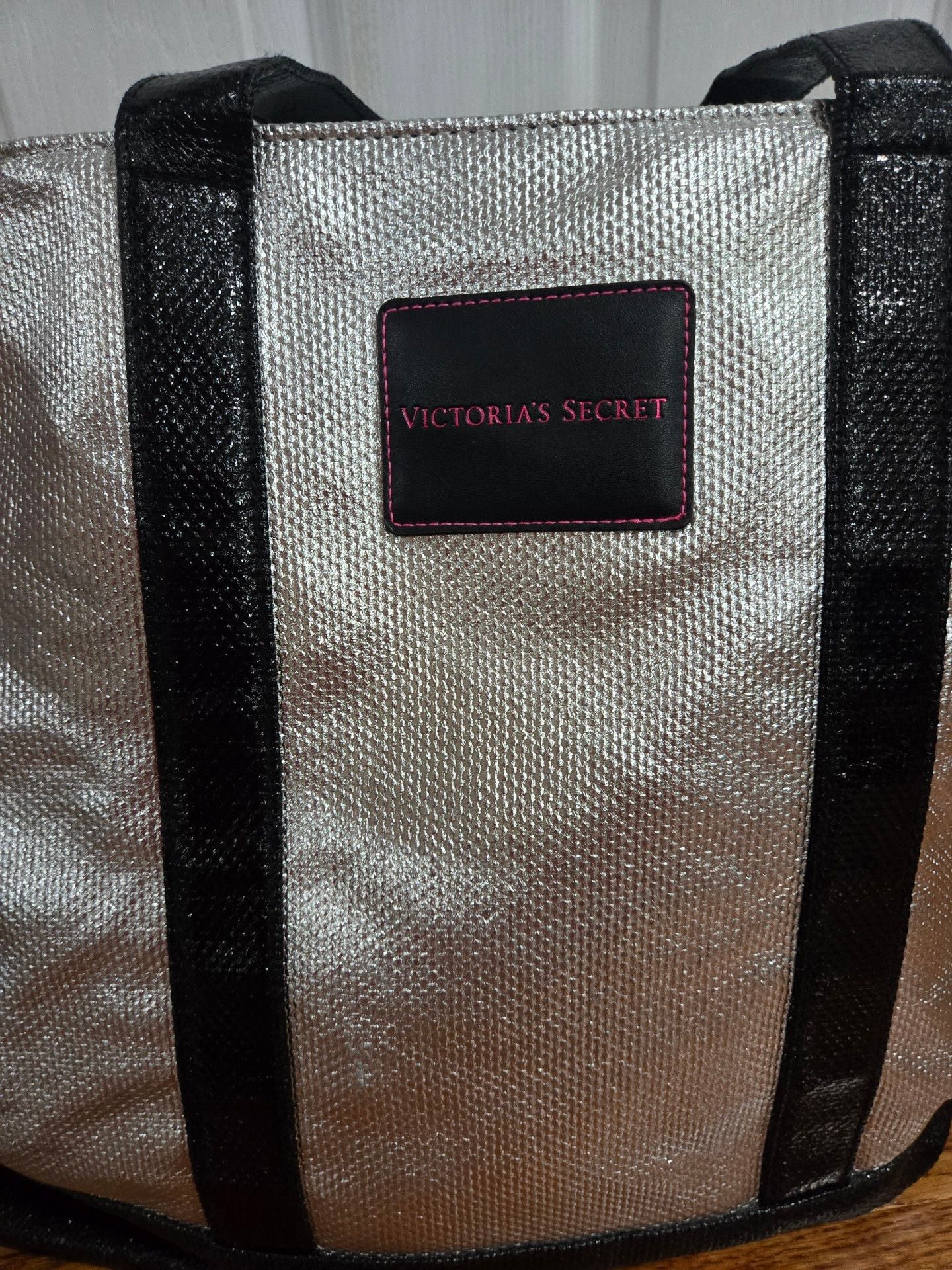Victoria's Secret Silver Tote Bag 3