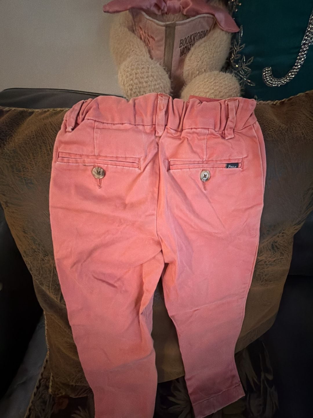 Polo Ralph Lauren Chino Pants Size 4T Pink 5