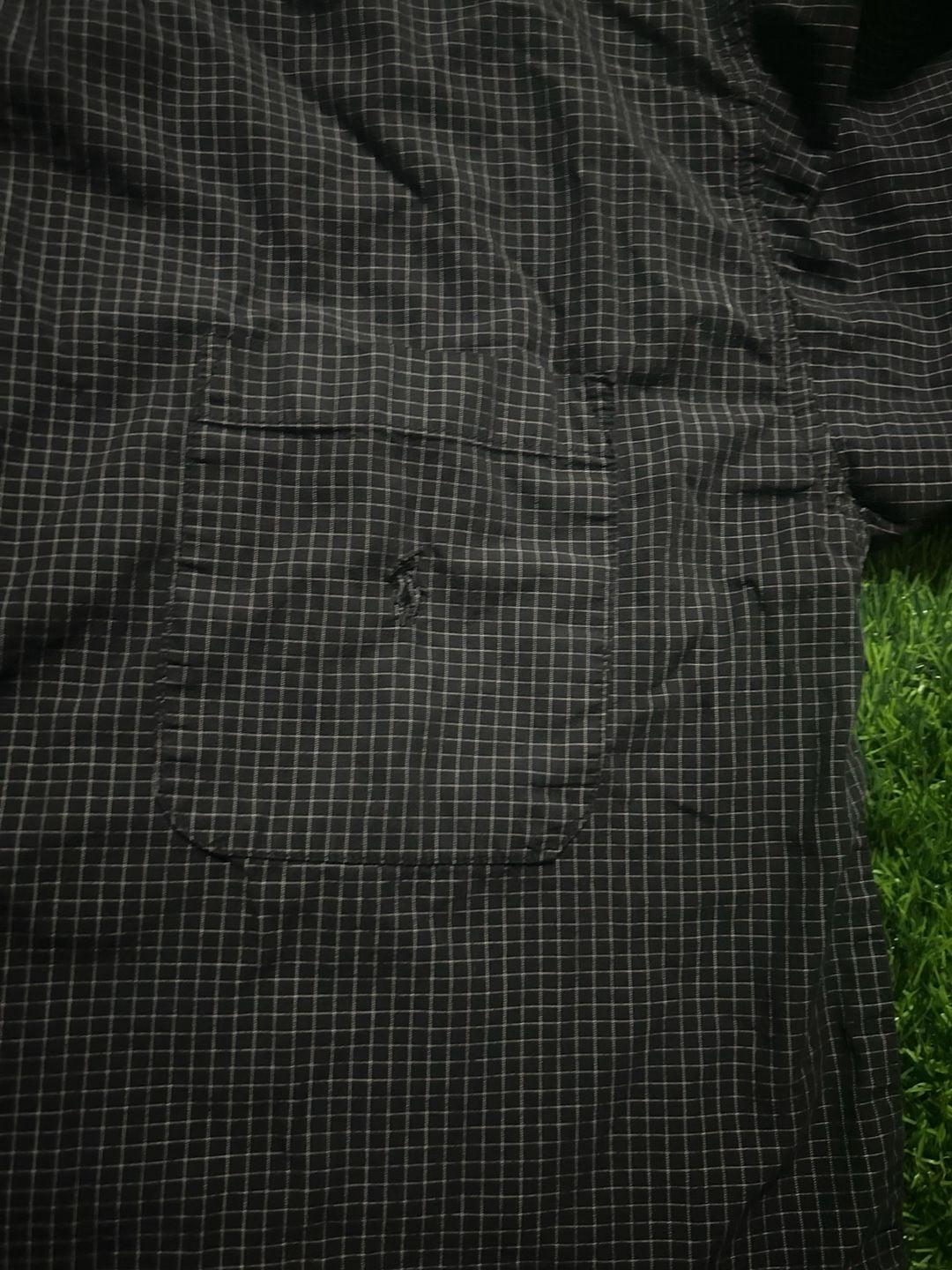 Polo Ralph Lauren Pajama Shirt Size M Black Plaid 5