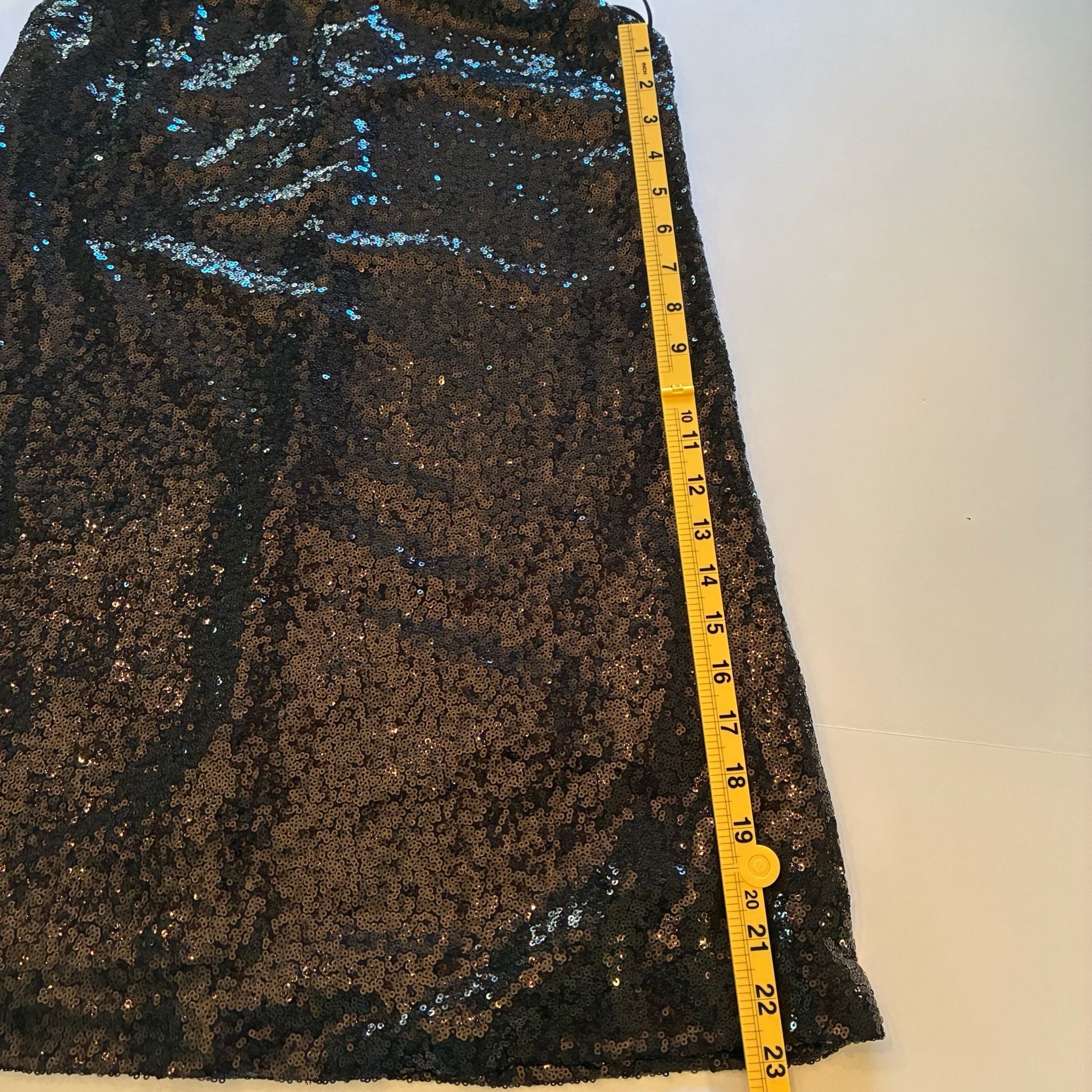 One Clothing Sequin Halter Dress Size S Black Party Cocktail Mini 4