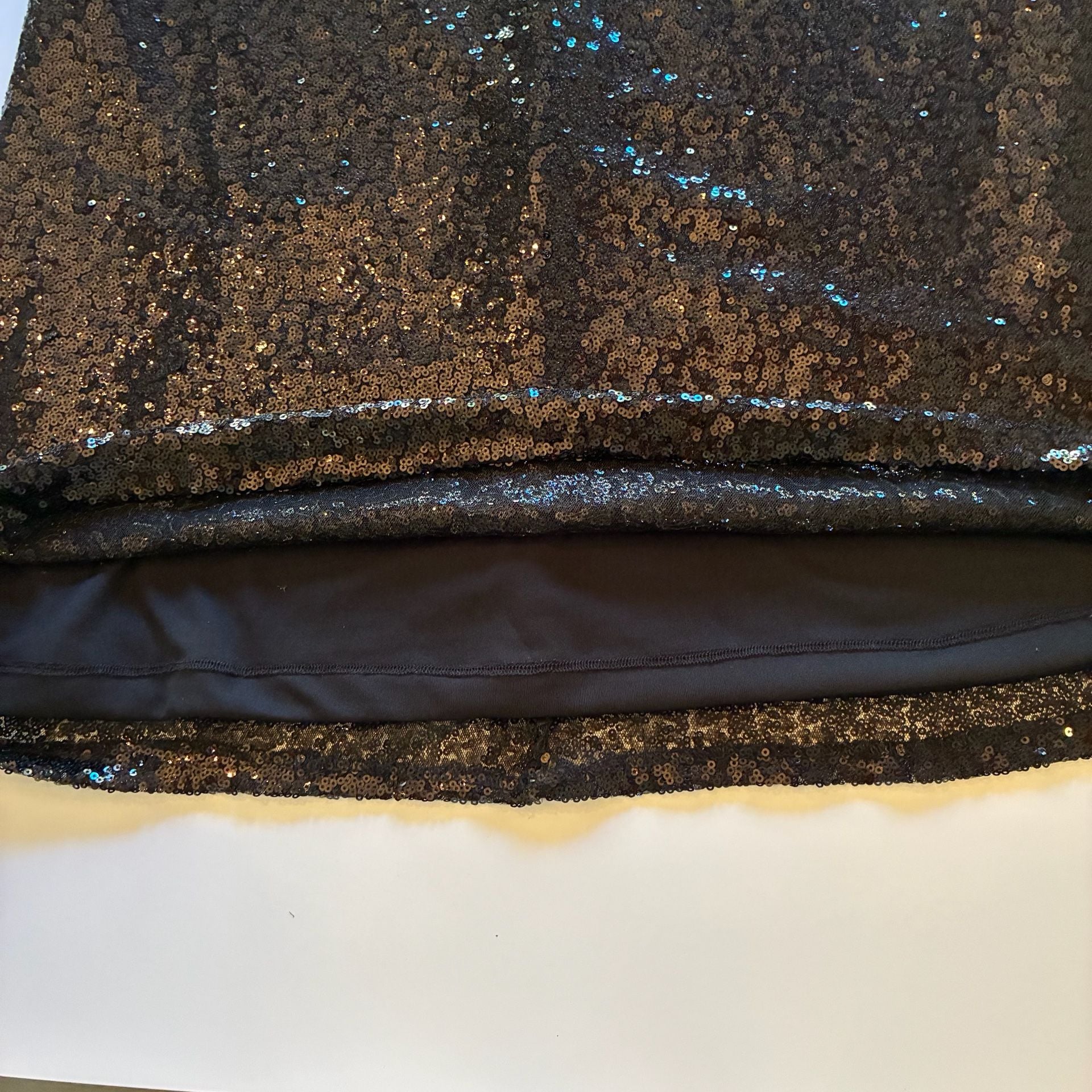 One Clothing Sequin Halter Dress Size S Black Party Cocktail Mini 6