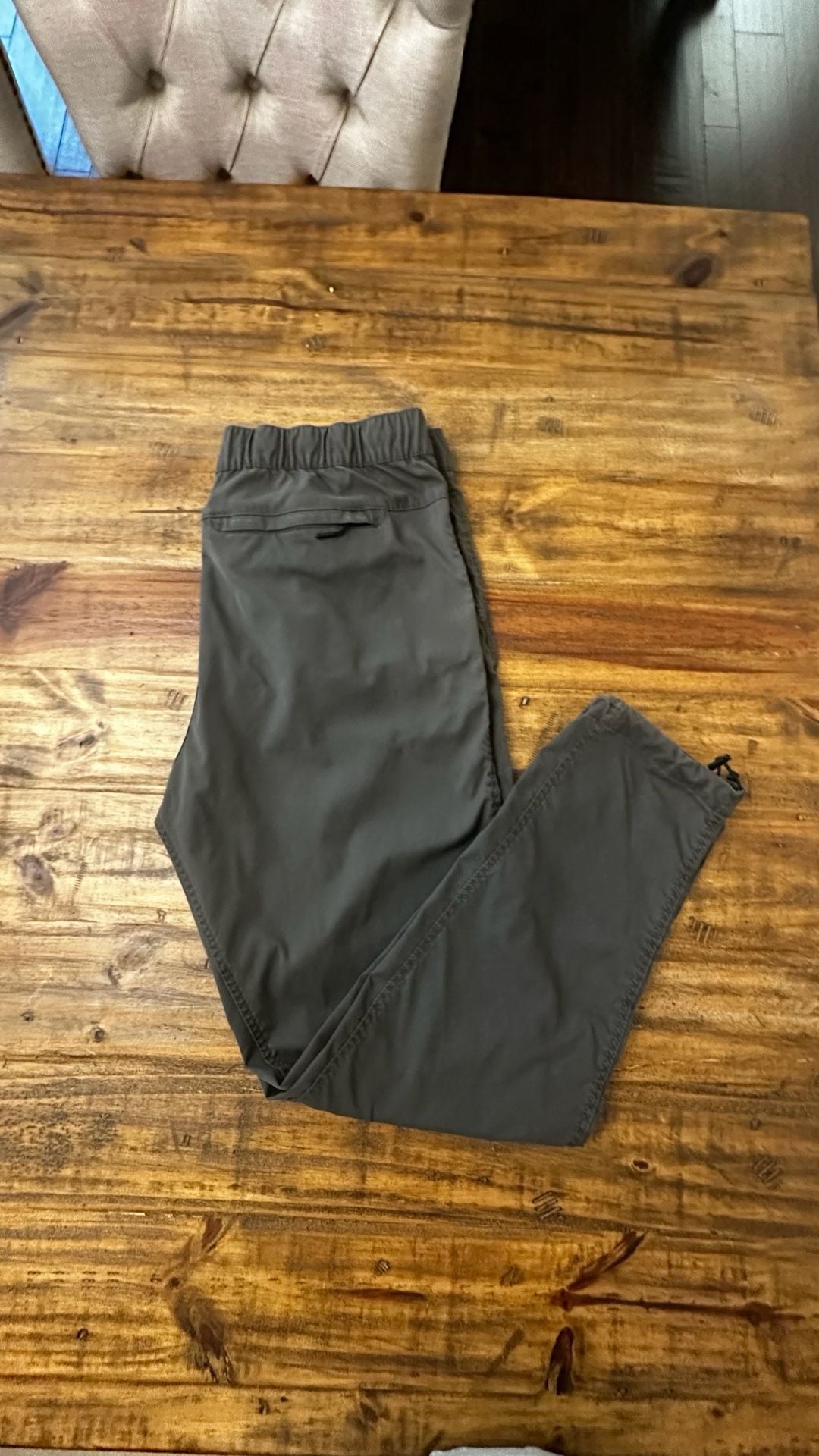 H&M Slim Fit Jogger Pants Size L Gray 1
