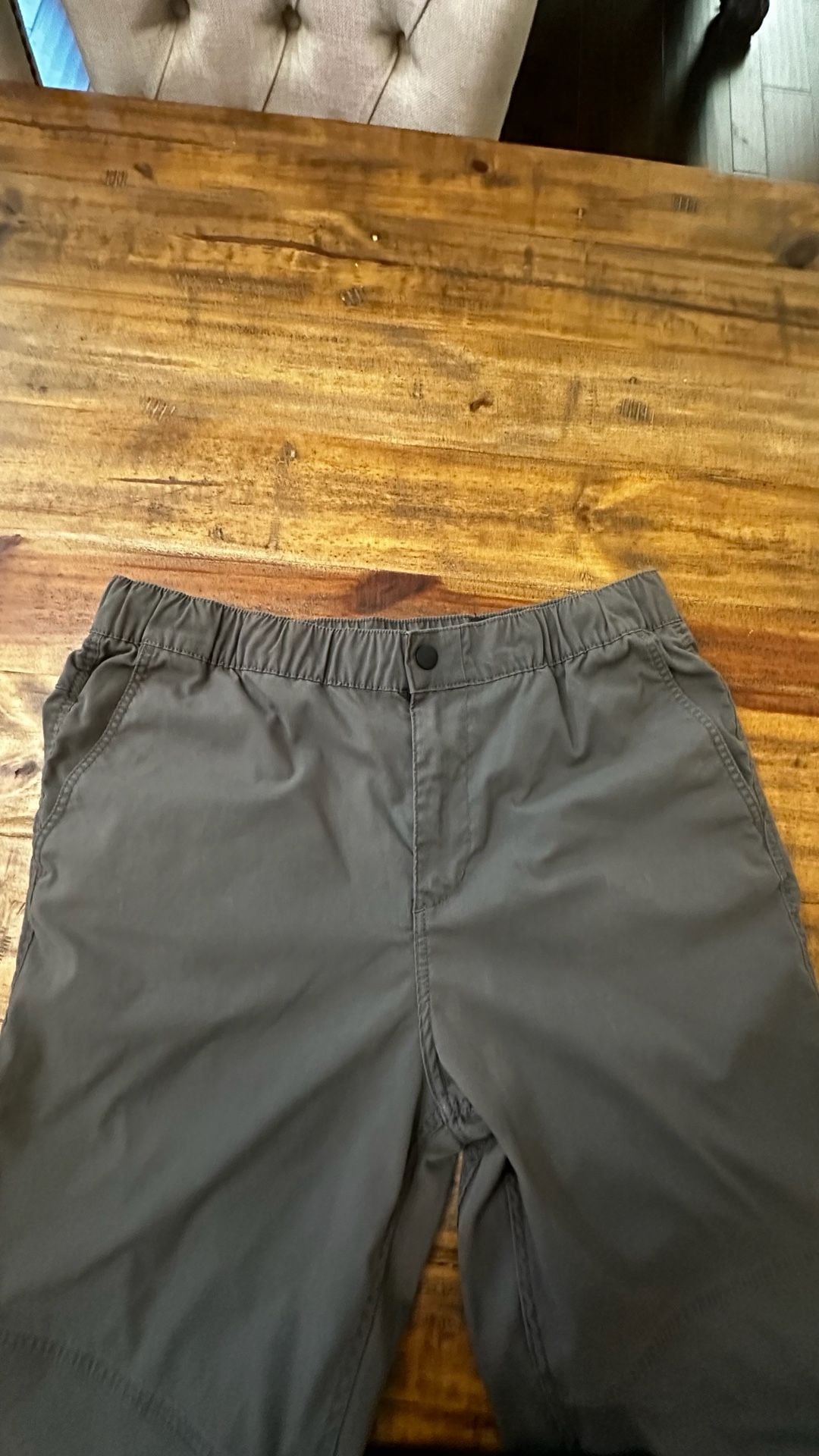 H&M Slim Fit Jogger Pants Size L Gray 2