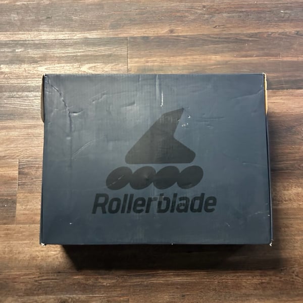 Rollerblade Zetrablade W Size 8 Black Light Blue Inline Skates
