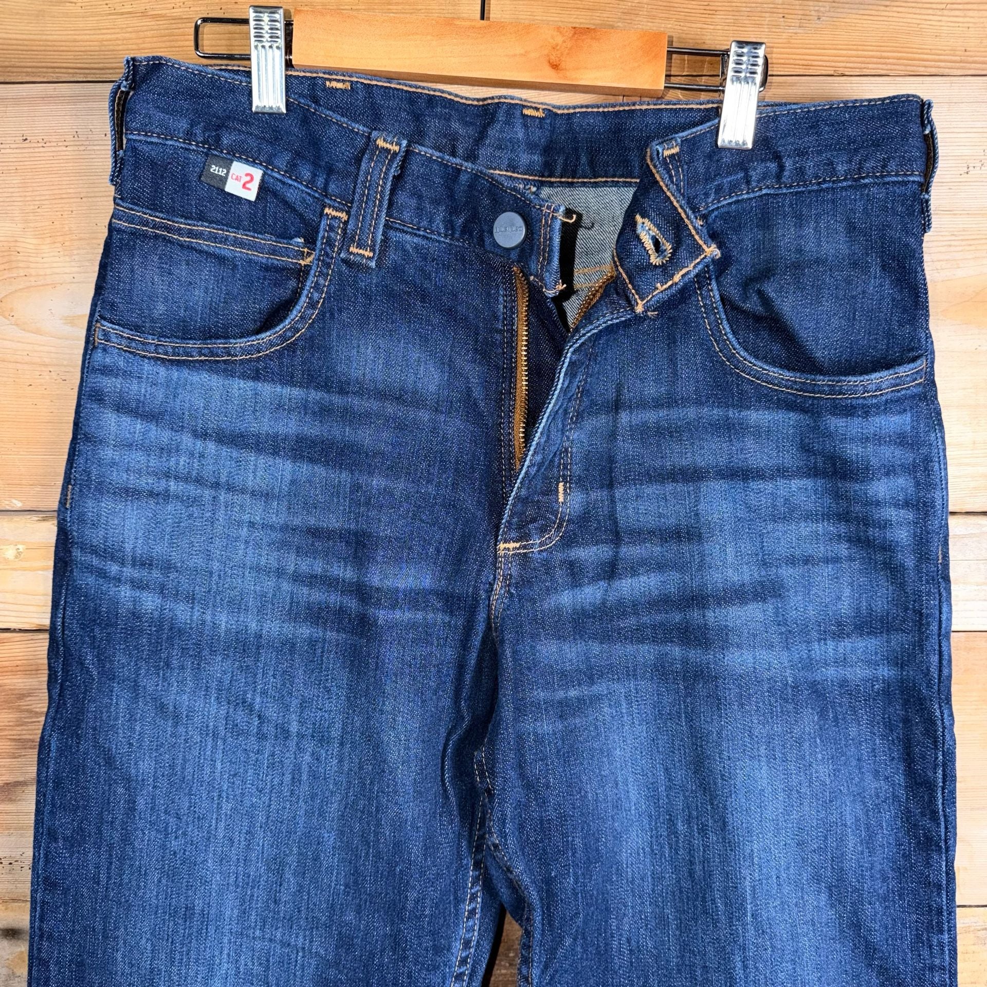 Carhartt FR Flame Resistant Rugged Flex Jeans Size 32x30 Blue Denim 4