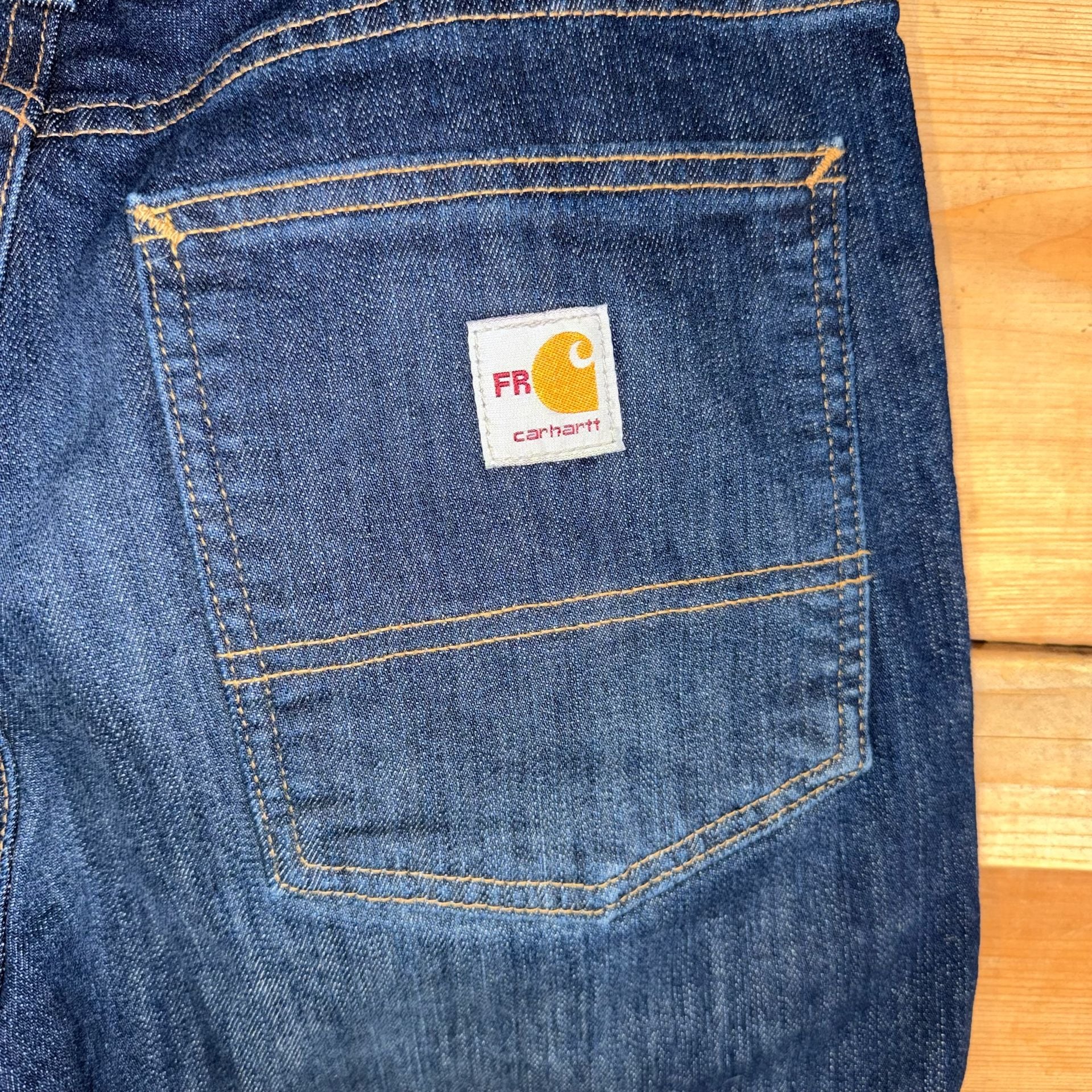 Carhartt FR Flame Resistant Rugged Flex Jeans Size 32x30 Blue Denim 5