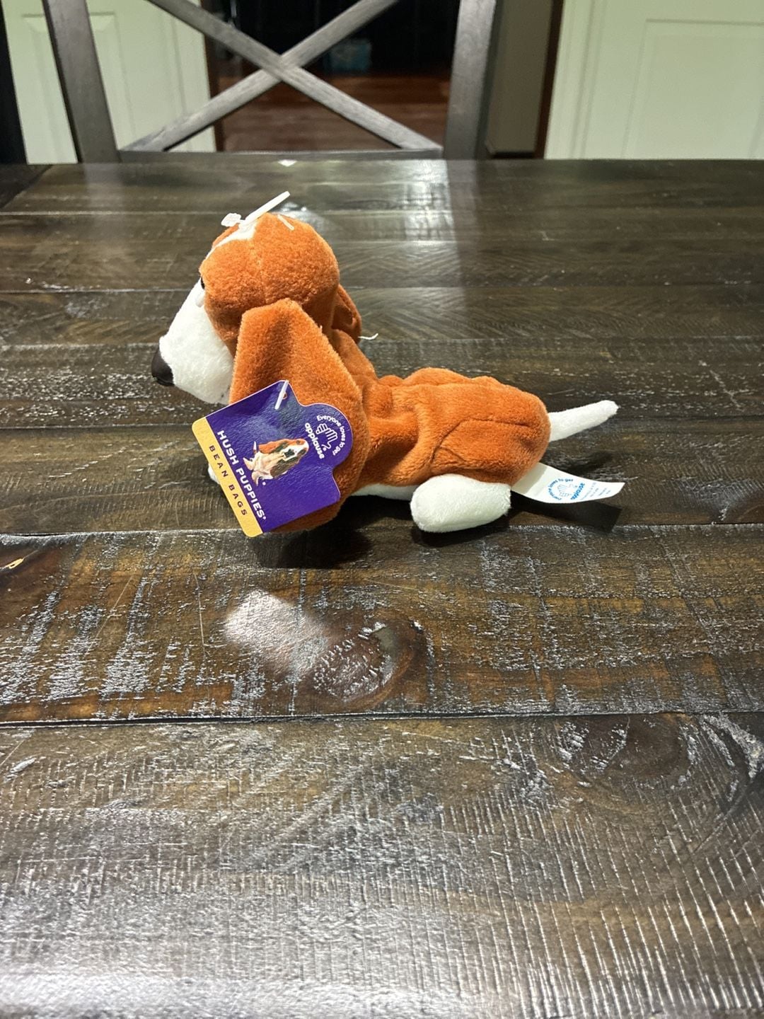 Applause Hush Puppies Bean Bags Basset Hound Dog Plush 3