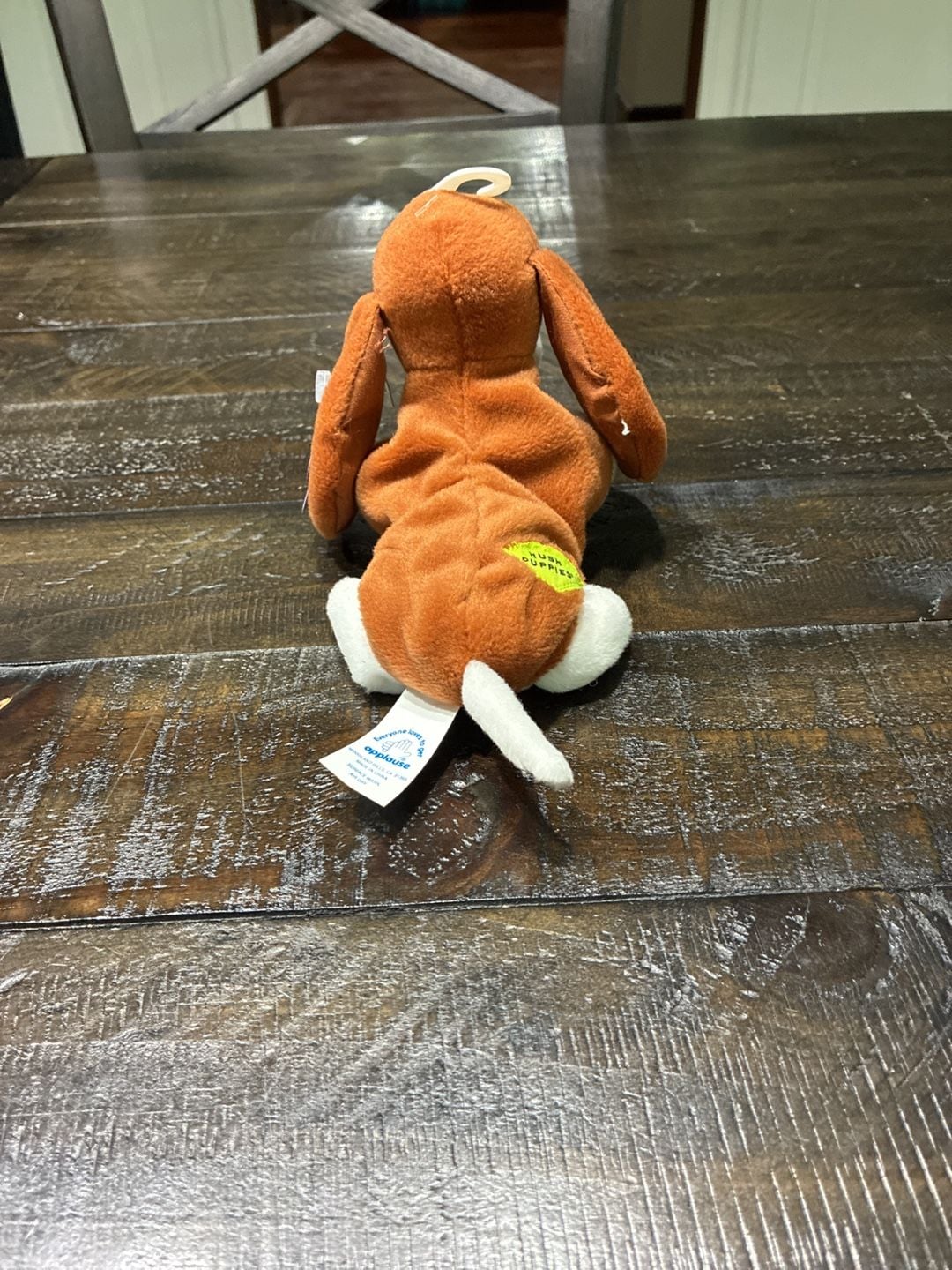 Applause Hush Puppies Bean Bags Basset Hound Dog Plush 4