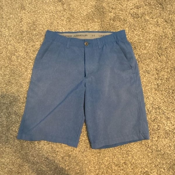 Under Armour Golf Shorts Blue Performance