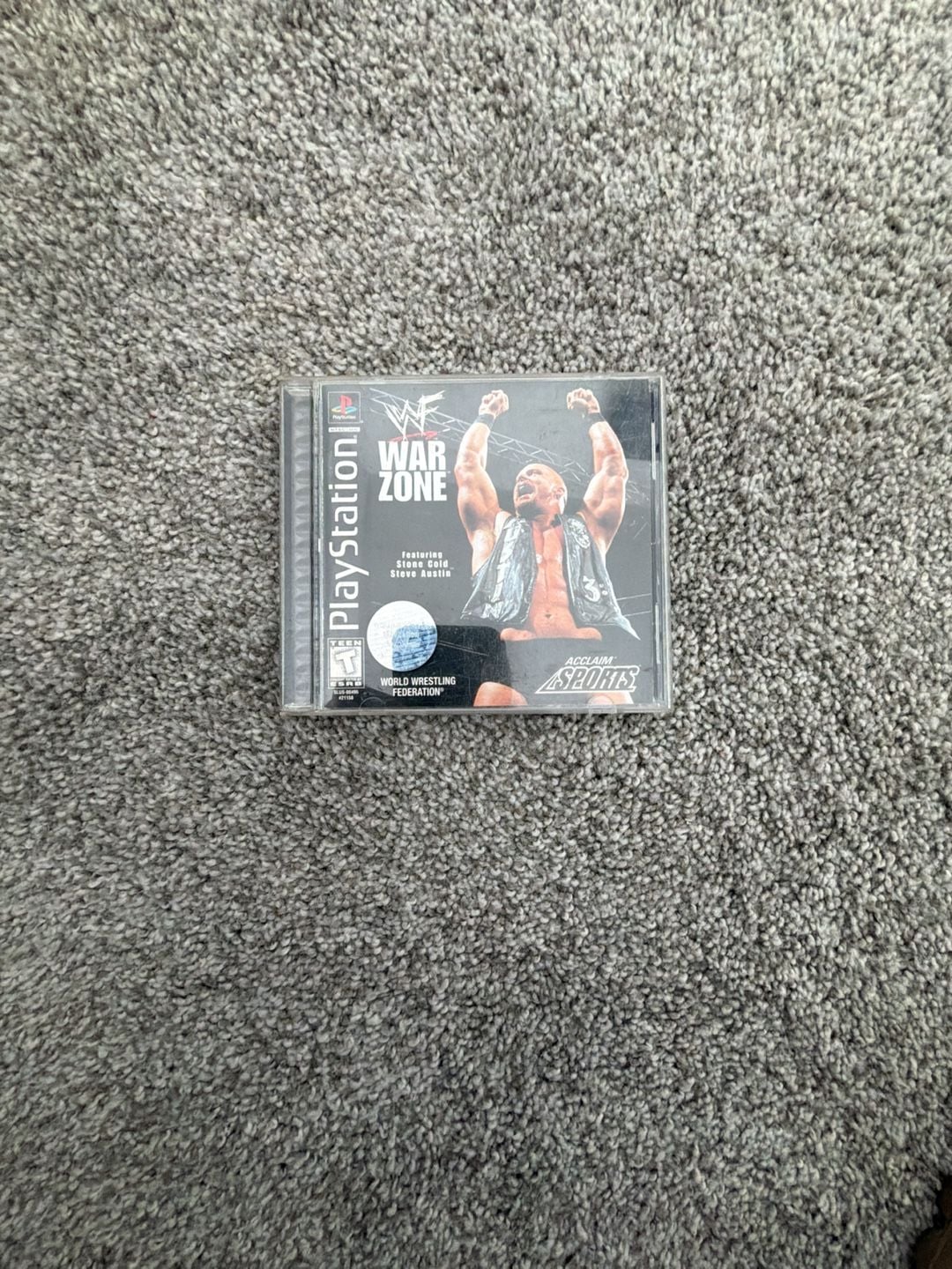 WWF War Zone PlayStation PS1 Game 1