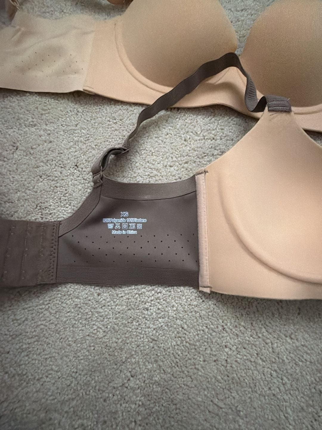 Luvlette Seamless Push-Up Bra Size XS Lot of 2 2