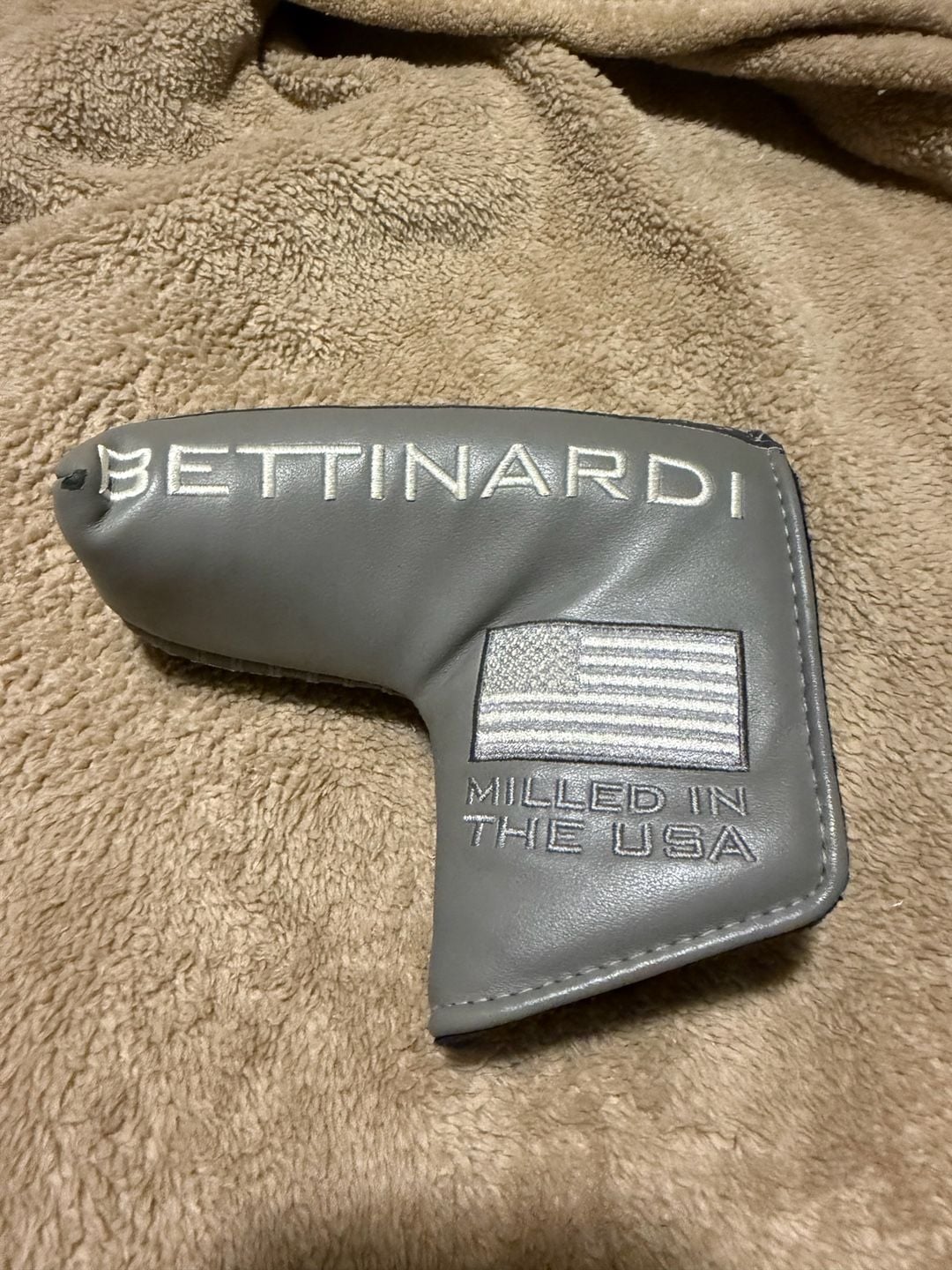 Bettinardi BB Series Blade Putter Headcover Milled in the USA Gray 1