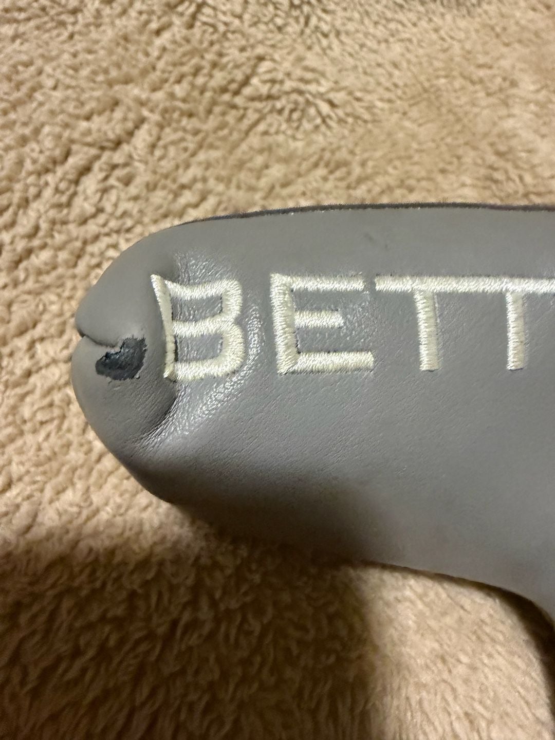 Bettinardi BB Series Blade Putter Headcover Milled in the USA Gray 2
