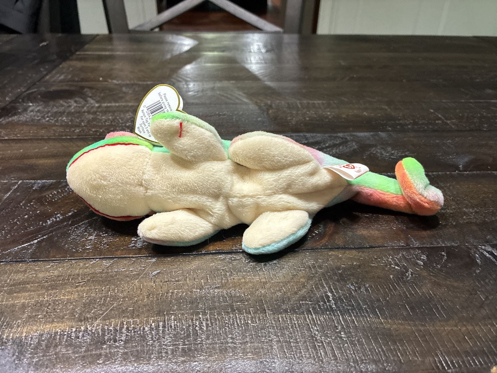 Ty Beanie Babies Iggy The Iguana 1997 Plush Stuffed Animal Toy Mint With Tags 6