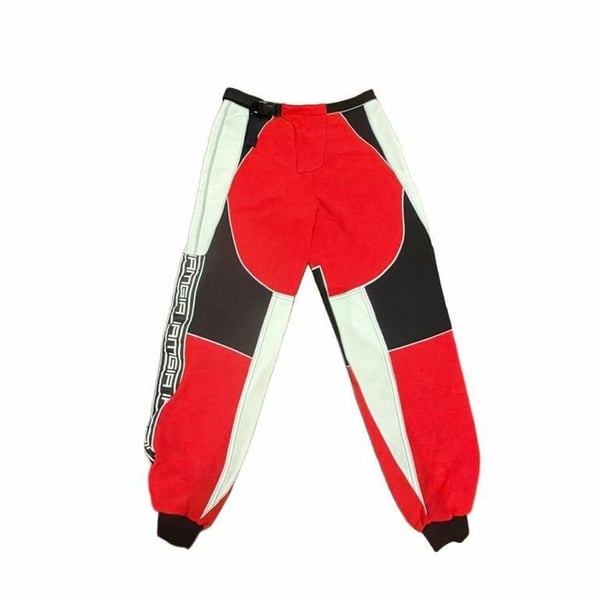 I.AM.GIA Electra Moto Joggers Red Black