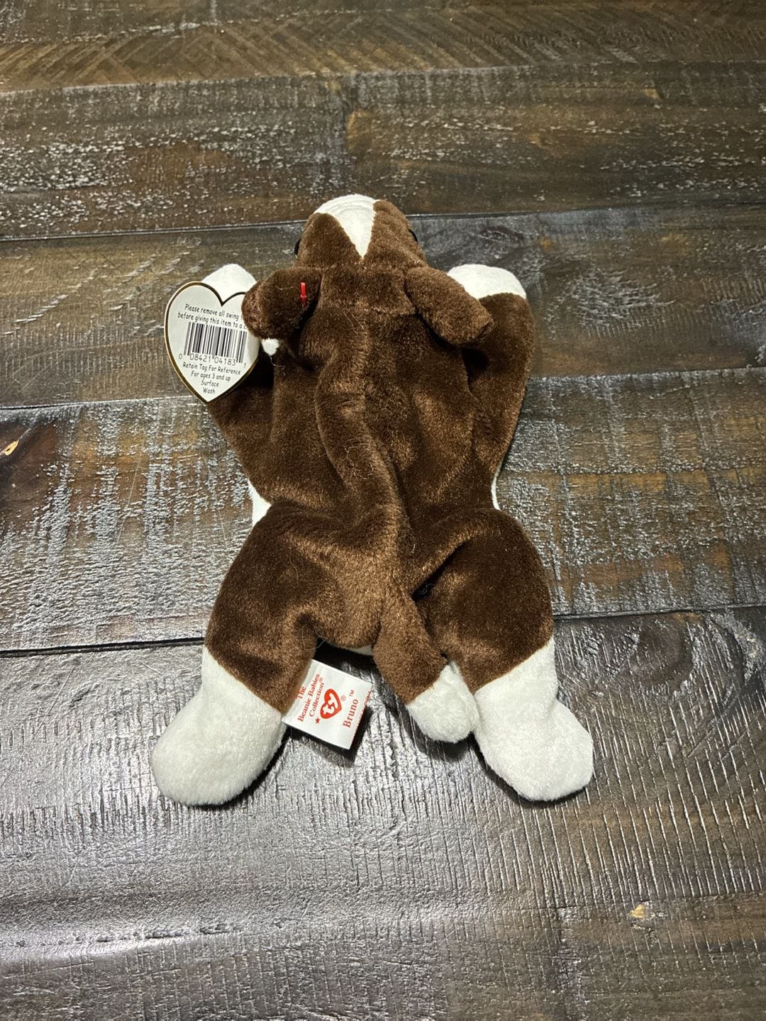 Ty Beanie Baby Bruno The Dog 1997 Retired Plush Toy 3