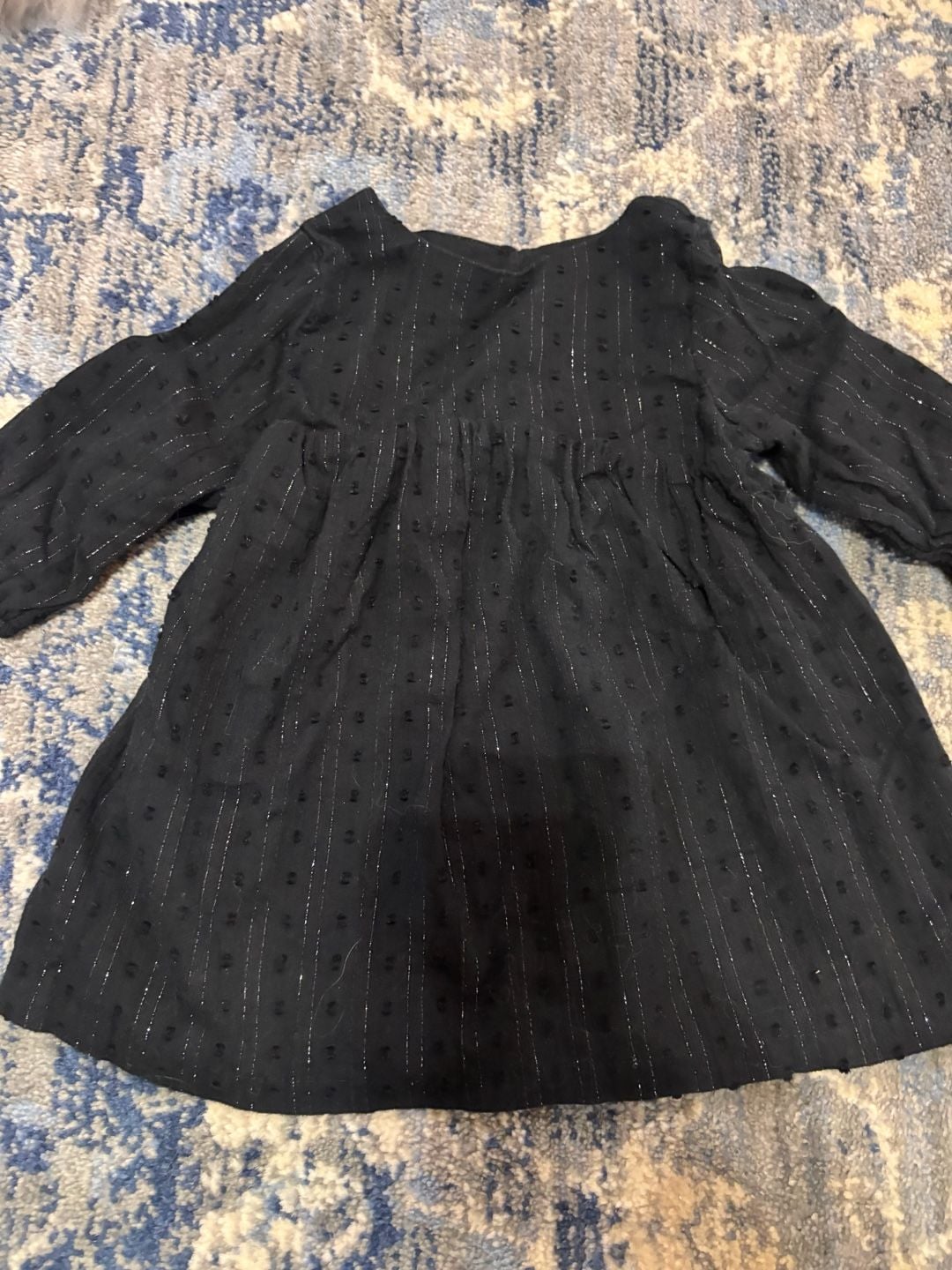 Holiday Old Navy fancy black dress! 3-6months 2