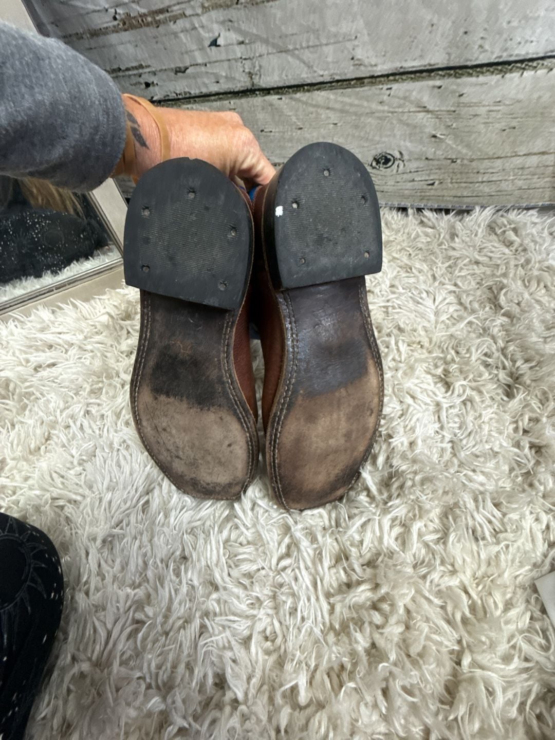 Cody James Western Boots Size 6-D Blue Brown 6