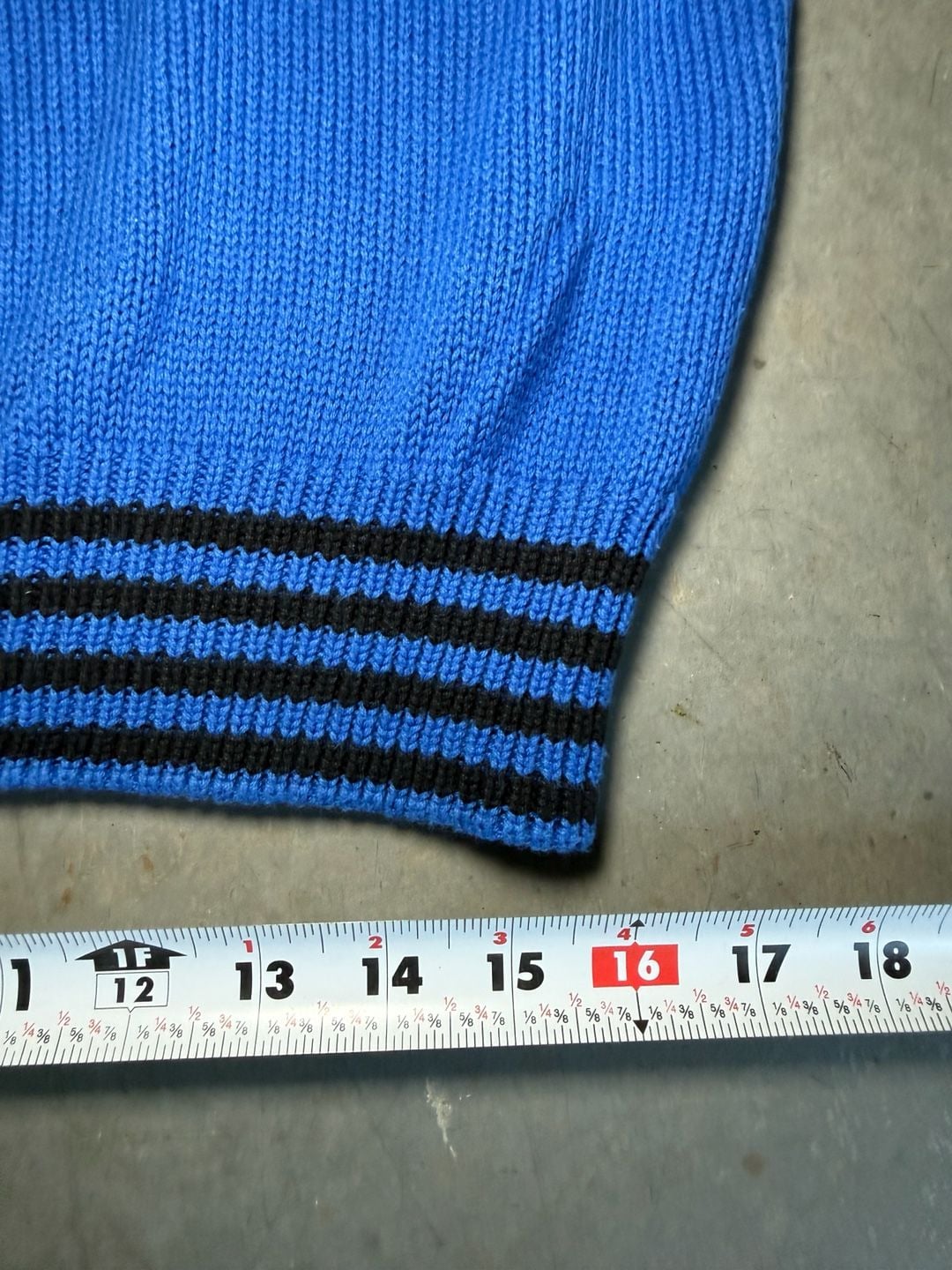 80s Aureus Sweater Checkered Knit Block 6