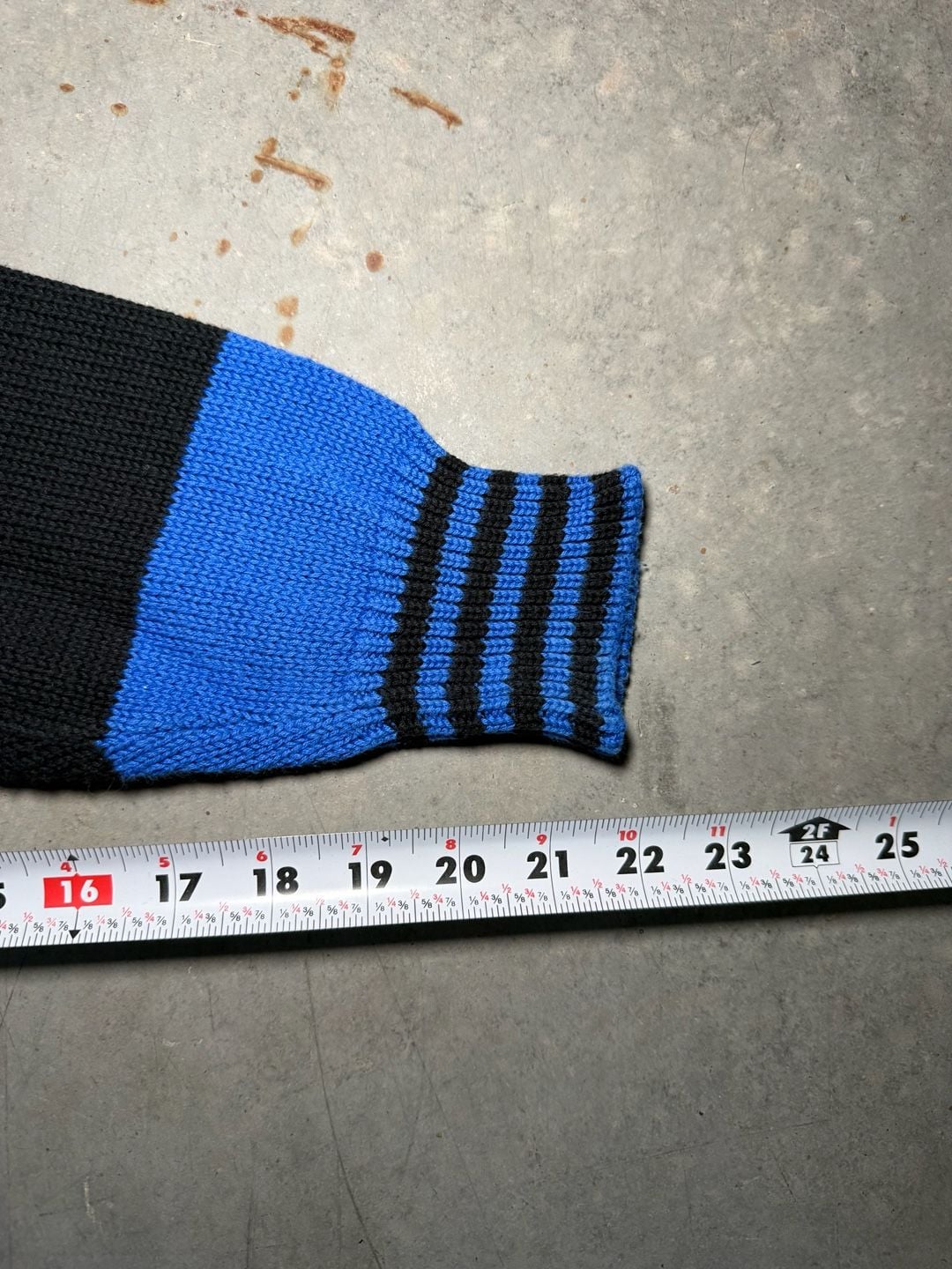 80s Aureus Sweater Checkered Knit Block 8