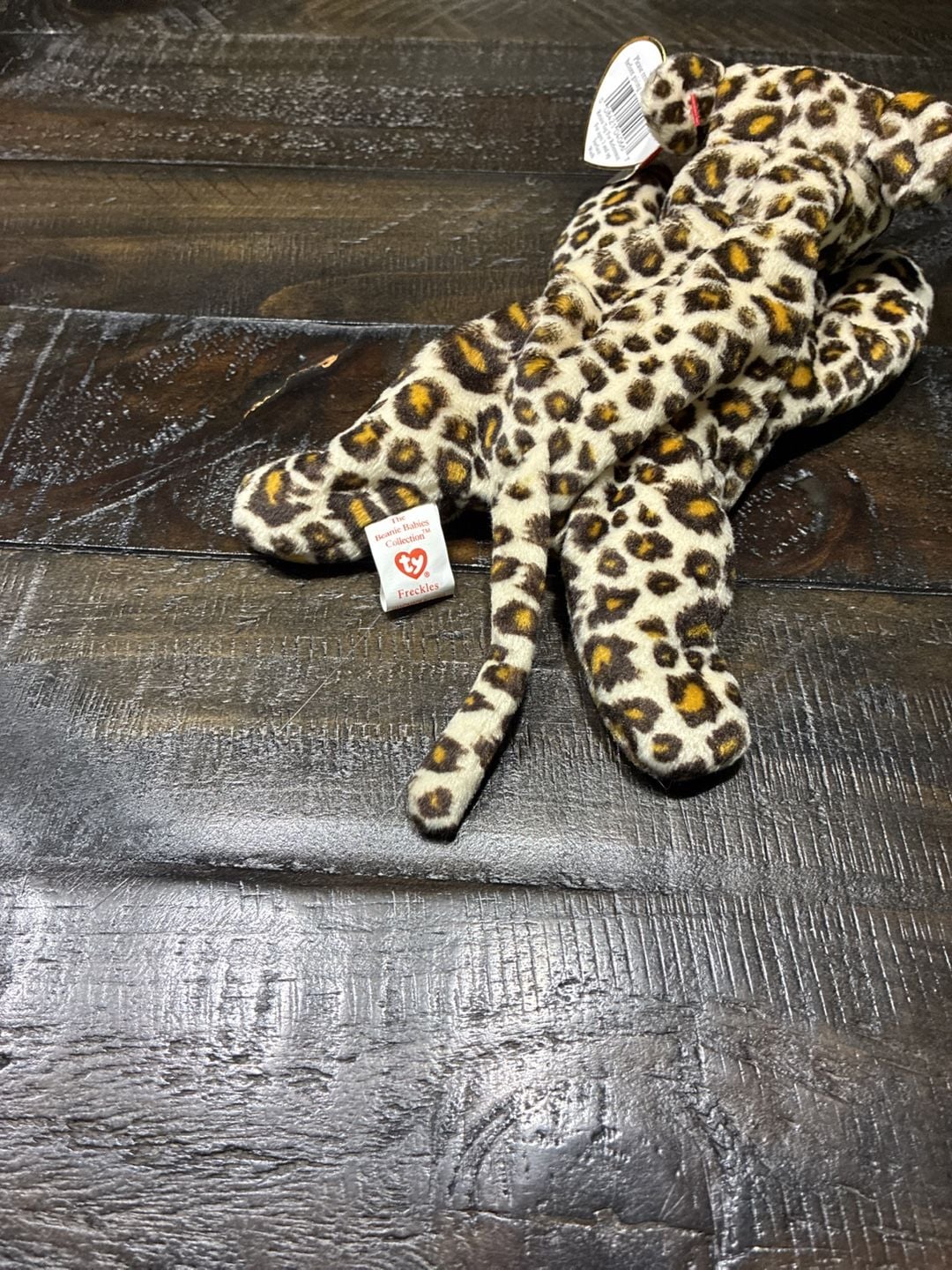 Ty Beanie Babies Freckles The Leopard Plush Toy 1996 Retired With Tags 3