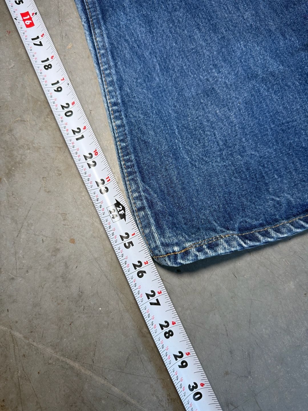 1980 Levi's 646 Orange Tab Flare Jeans 7