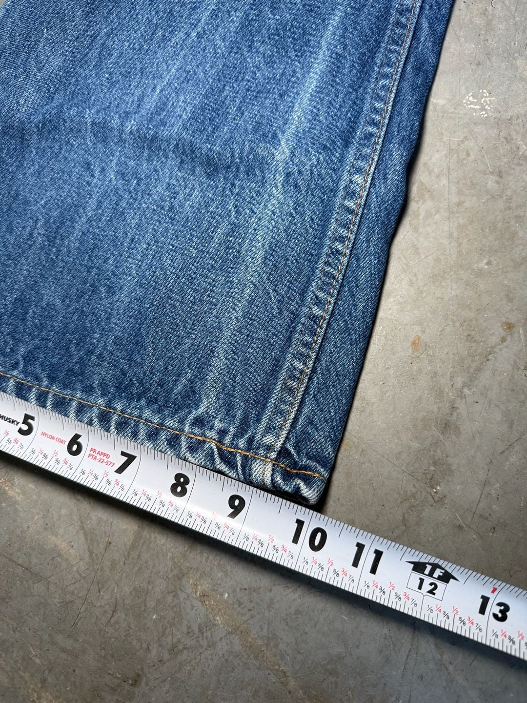 1980 Levi's 646 Orange Tab Flare Jeans 8