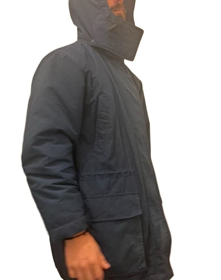 Lands End Squall Parka Size L 14 16 Blue Fleece Lined 6