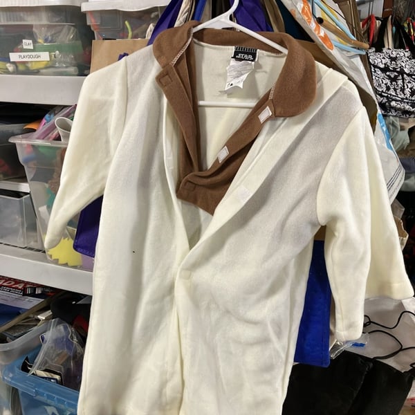 Star Wars Size 3T-4T White Costume Hoodie