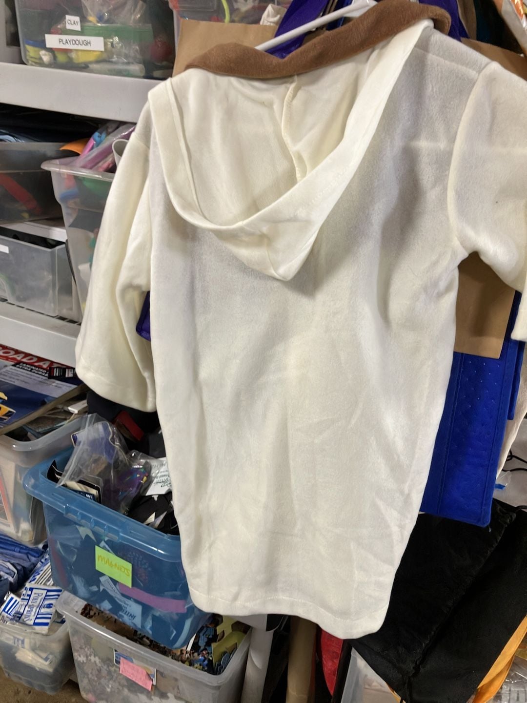 Star Wars Size 3T-4T White Costume Hoodie 4