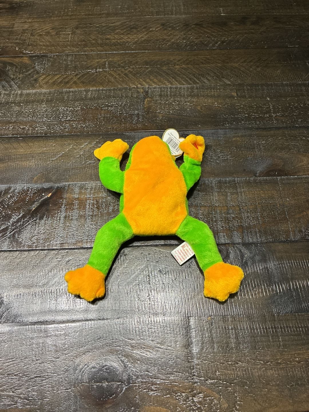 Ty Beanie Baby Smoochy The Frog Green Plush Stuffed Animal Vintage 1997 6