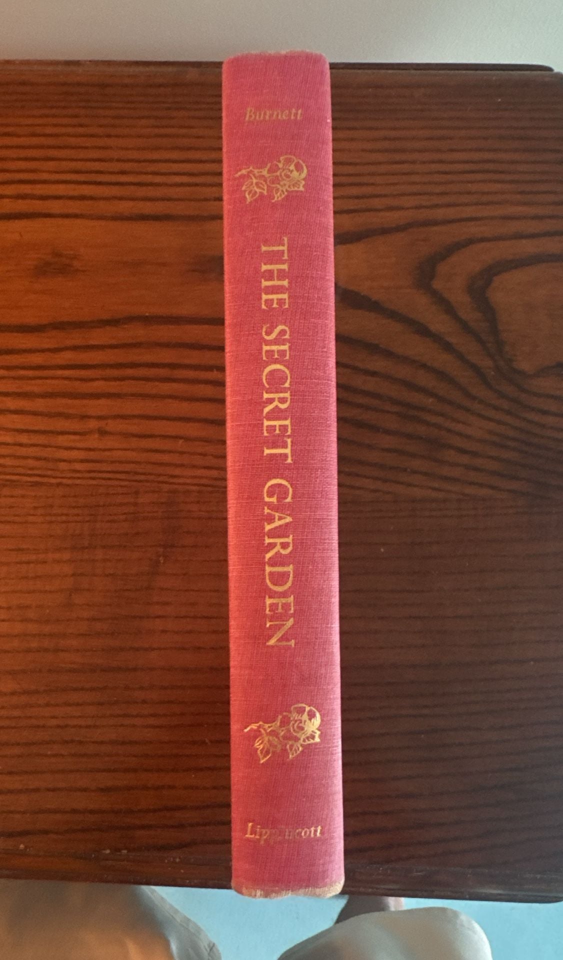 Vintage Frances Hodgson Burnett The Secret Garden Vintage Hardcover Book Lippincott 2