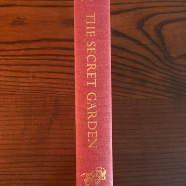 Frances Hodgson Burnett The Secret Garden Vintage Hardcover Book Lippincott