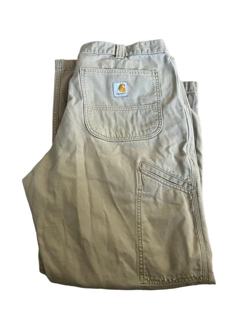 Carhartt Relaxed Fit Utility Pants Size 38x30 Khaki Workwear 2