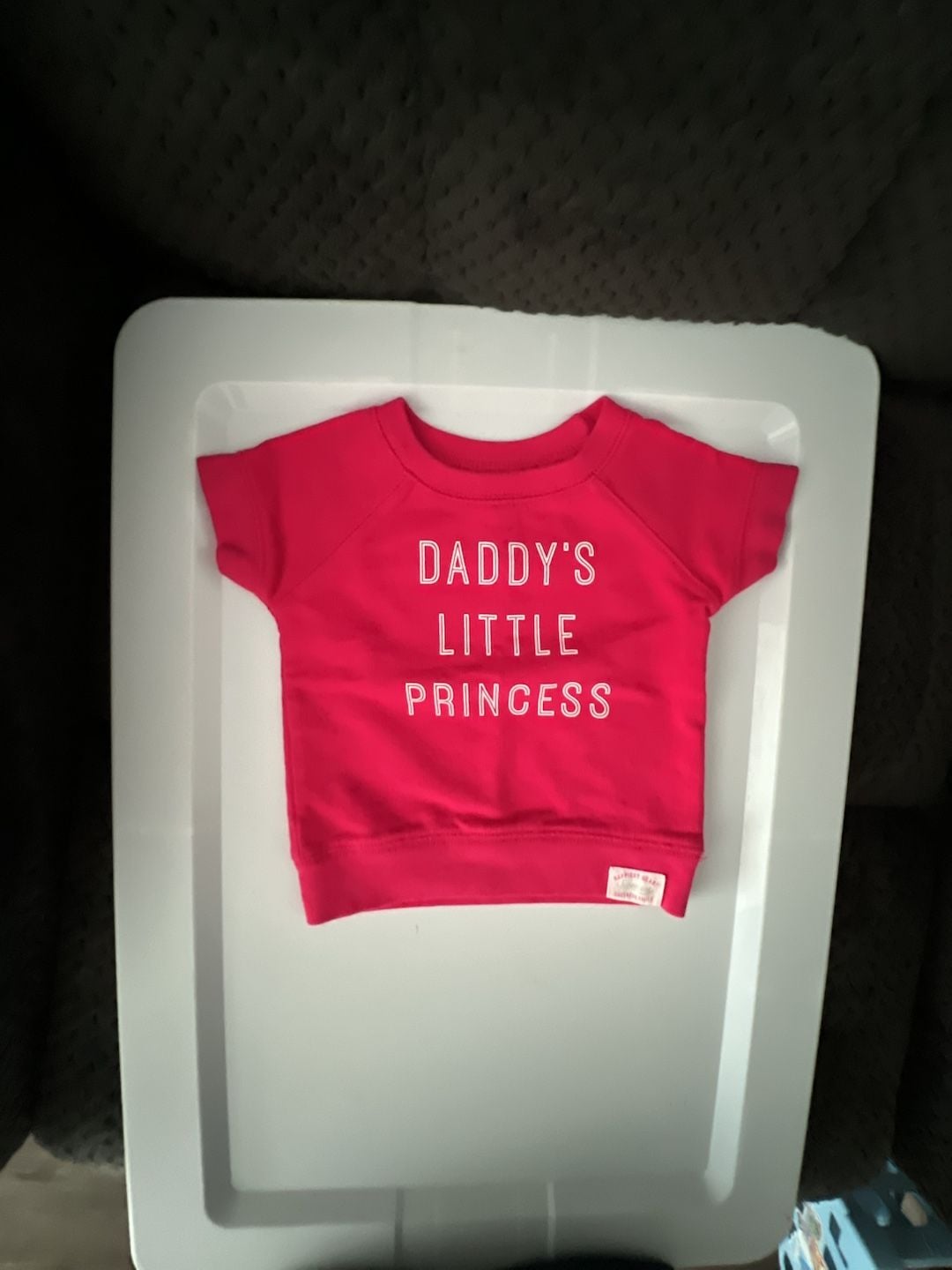 Carter's Daddy's Little Princess Sweatshirt Pink 2