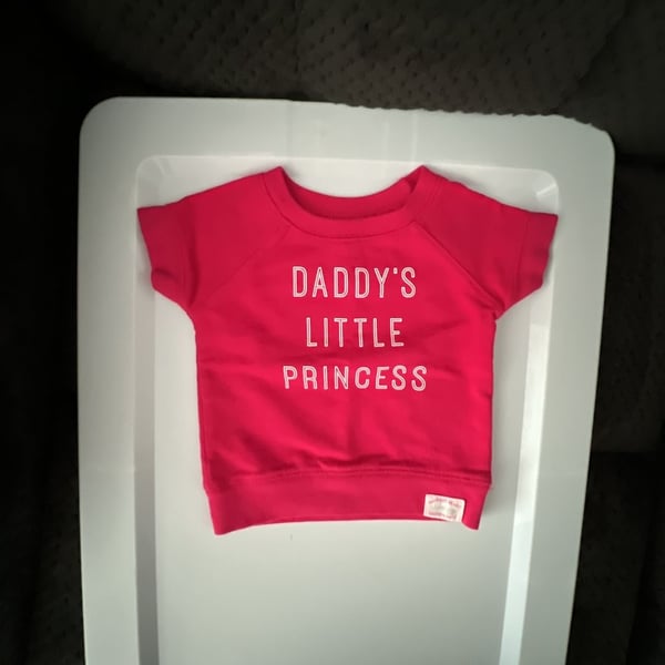Carter's Daddy's Little Princess Sweatshirt Pink