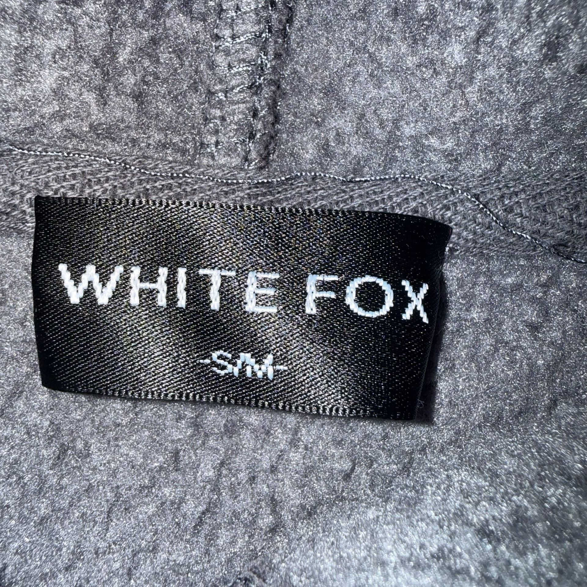 White Fox Hoodie Size S/M Vol. 3 Charcoal Grey 4