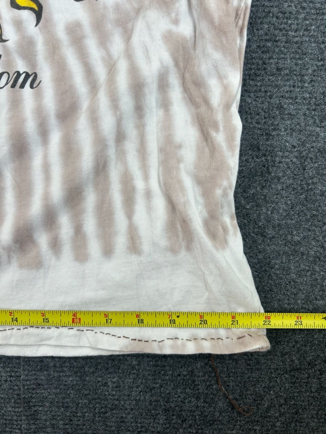 Sublime 40oz to Freedom Tie Dye T-Shirt Size L Brown White Graphic Band Tee 8