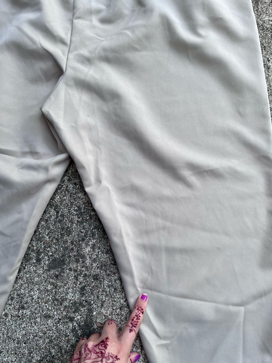Z-Allison Daley Women's Pull-On Capri Pants Khaki Size 16 (XL) 10