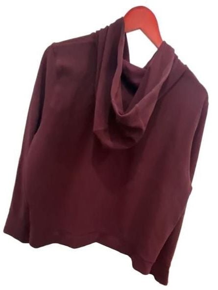 DKNY Waffle Hoodie Size X-Large Maroon (NEW WITH TAGS / NWT) 4