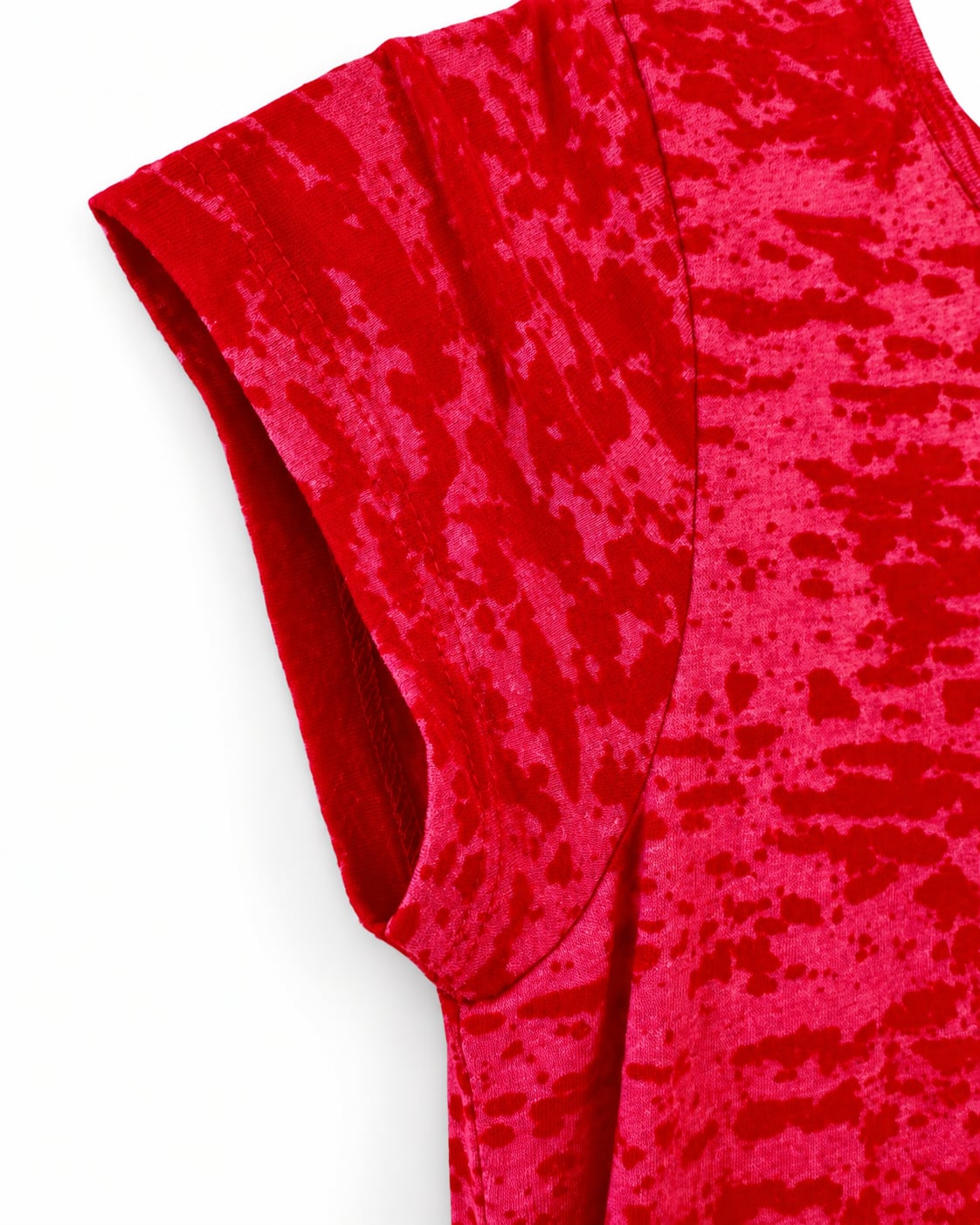 Next Level Youth Large “Chalk Up” Gymnastics Burnout Tee Pink/Red 7