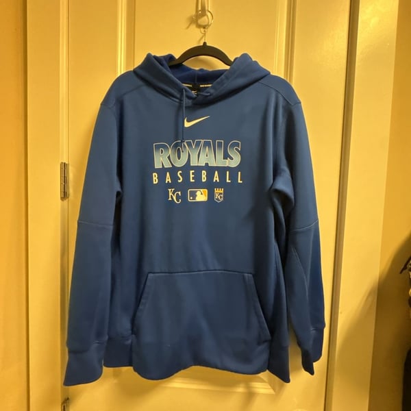 Men’s Nike Kansas City Royals Size L Authentic Collection Hoodie