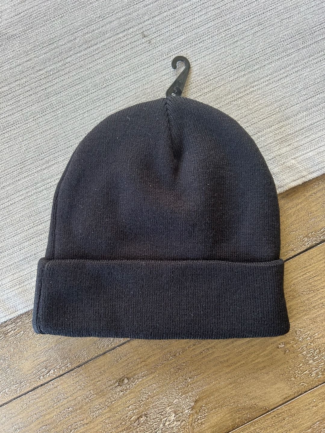 Junji Ito Collection Embroidered Patch Beanie Black NWOT 4