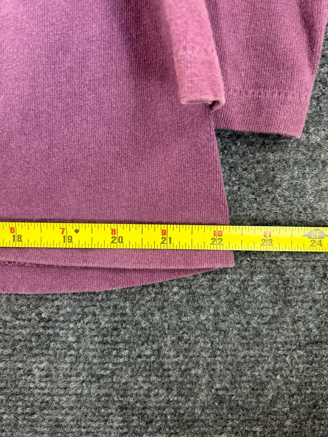 Cotton Deluxe AQHA World Championship Show Henley Size L Purple 7