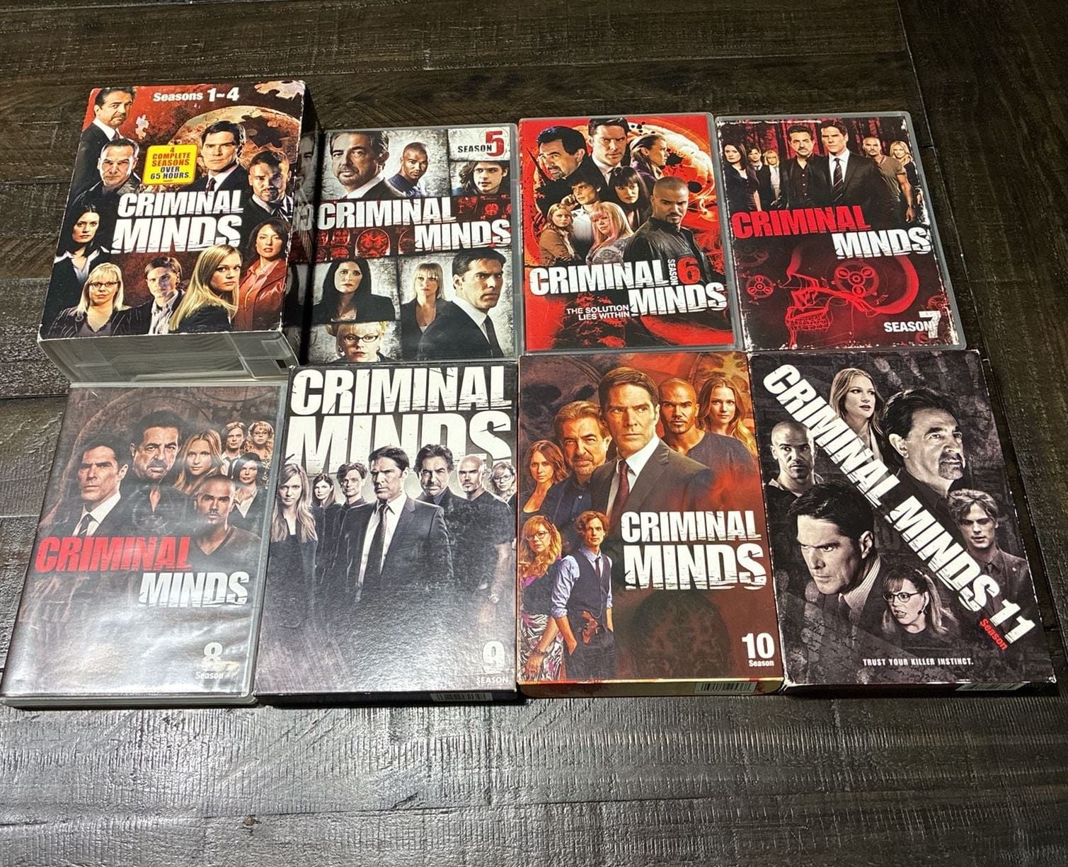 Criminal Minds DVD Lot Seasons 1-11 TV Series Box Sets 1