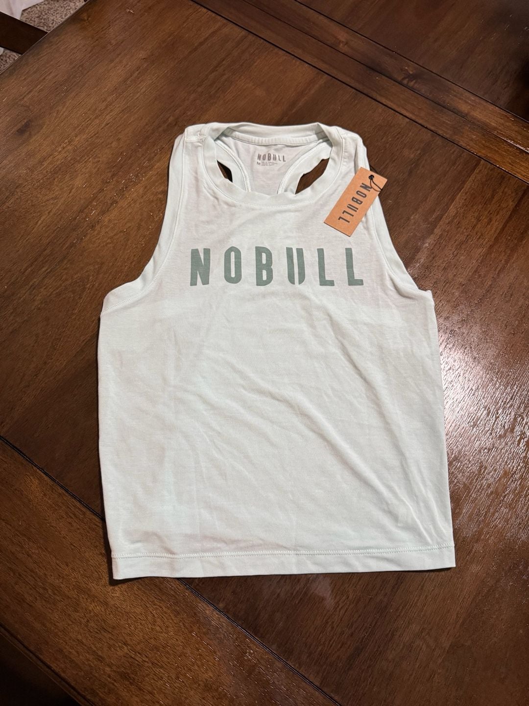 Nobull Crop Tank Top Size M Blue Haze 2