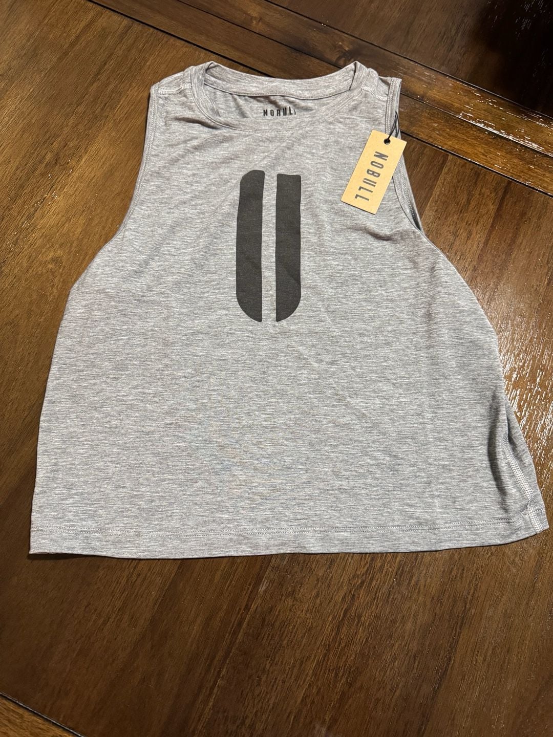 Nobull Muscle Tank Size XS Heather Grey 2